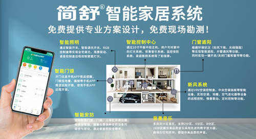 JIANSHU簡舒：溫州首家一站式LORA全屋智能體驗店勁爆開業